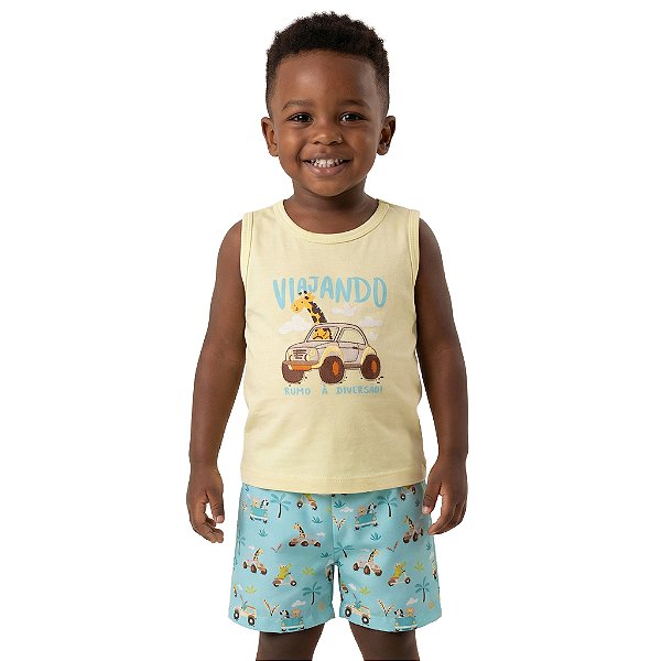 Conjunto Infantil Viajando Jaca Lele