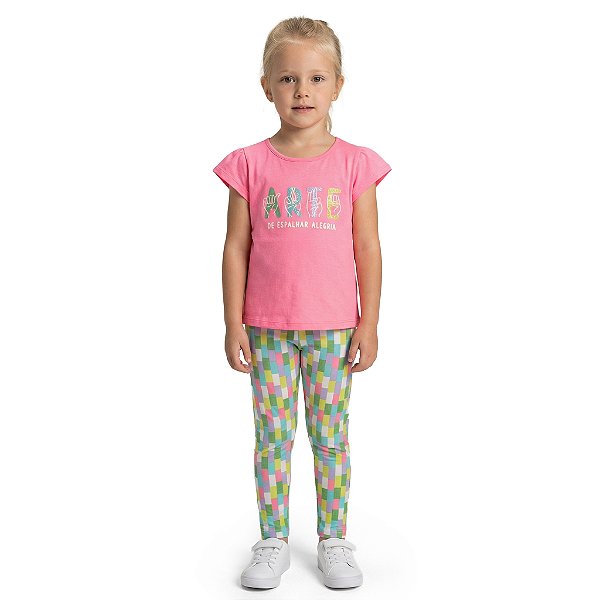 Conjunto Infantil Espalhar Alegria Jaca Lele