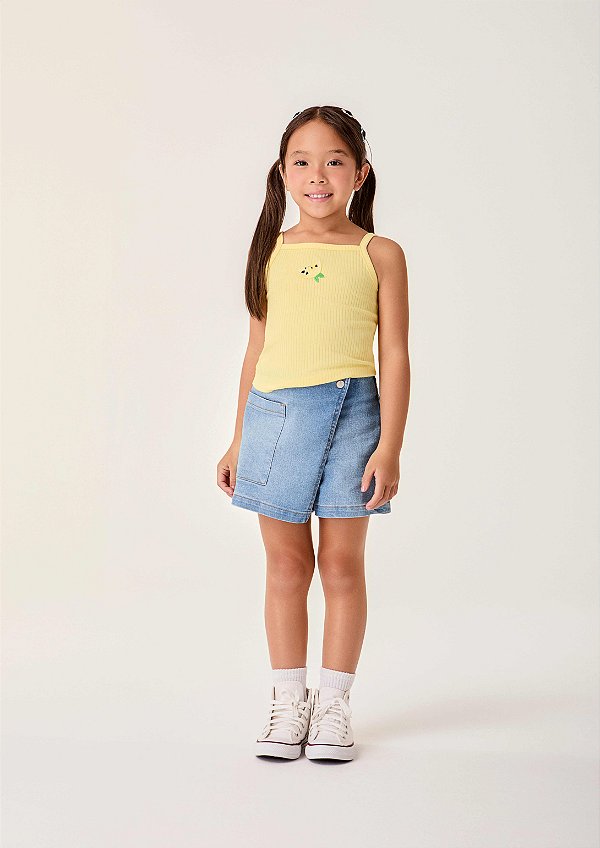 Regata Infantil Amarelo Sunny Bimbi