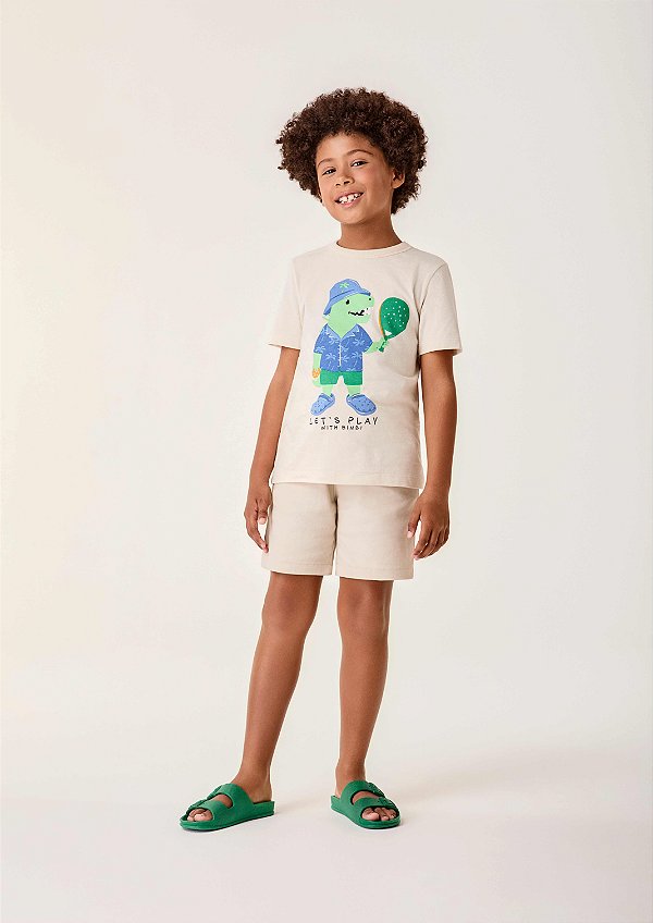 Camiseta Let's Play With Bimbi