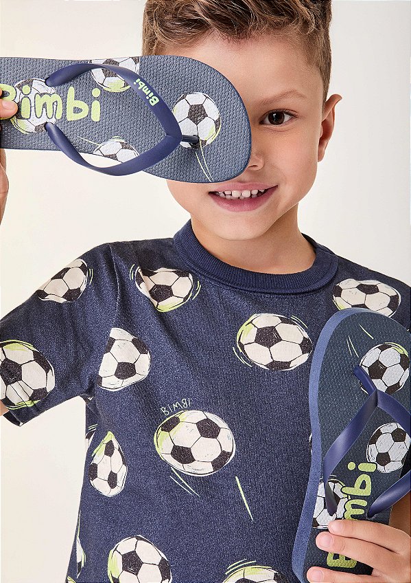Conjunto Infantil Bolas Futebol Bimbi