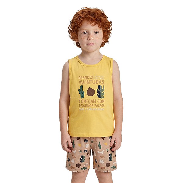 Conjunto Infantil Grandes Aventuras Jaca Lele