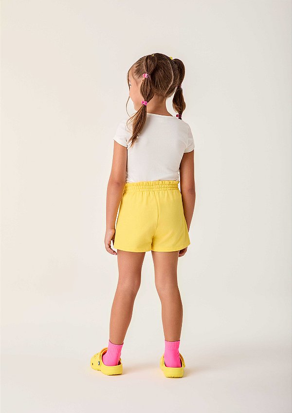 Conjunto Infantil Cool Amarelo Bimbi