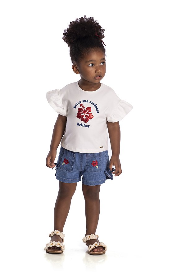Conjunto Infantil Sua Essencia Nini Bambine
