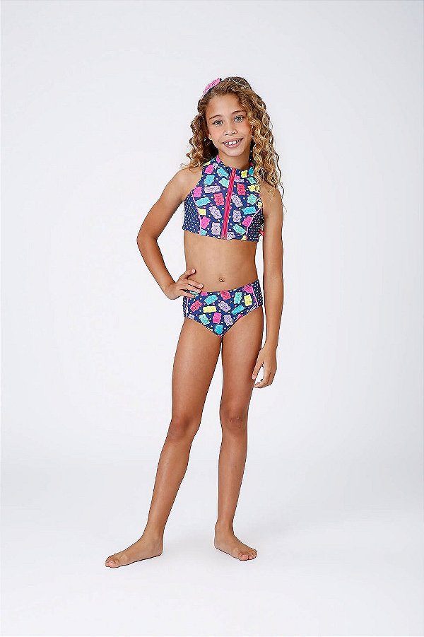 Biquini Kids Cecilia Urso Gelatina Siri