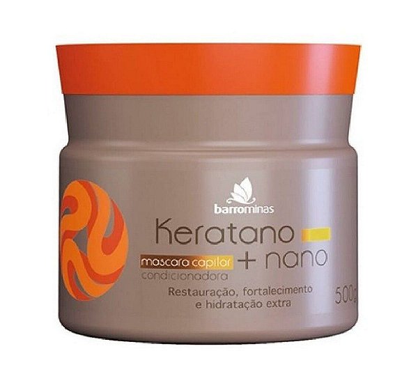 Barrominas Bm'Care  Máscara Capilar Keratano+Nano 500g