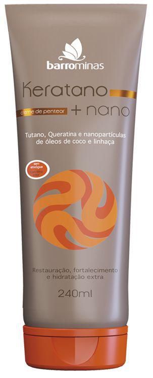 Creme De Pentear Redutor De Volume Keratano+Nano Barrominas