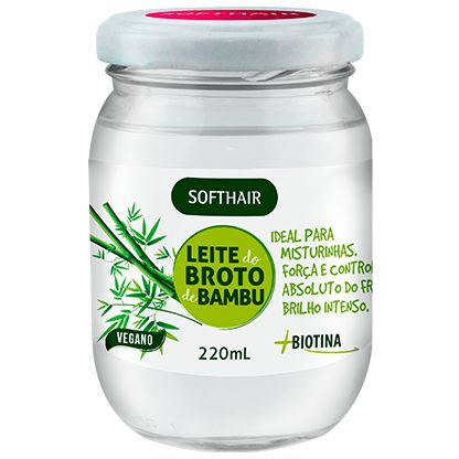 Softhair Leite Do Broto De Bambu +Biotina Misturinha Fortalecedora