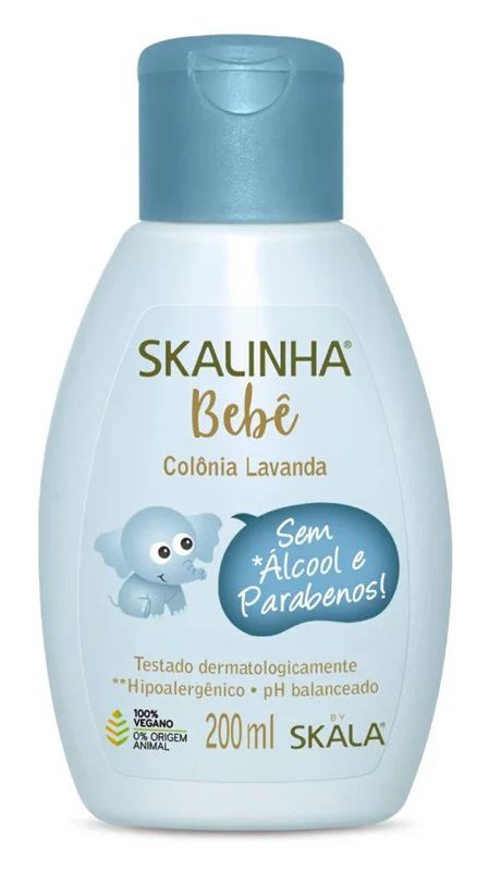 Colônia Lavanda Infantil Skalinha Bebê 200 mL