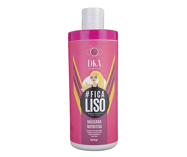 Mascara Nutritiva Pós Progressiva Fica Liso Dka Cosméticos 500g