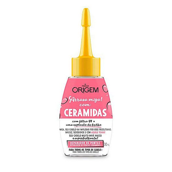 Reparador De Pontas  Ceramidas  Explosão De Brilho Nazca Origem 30mL