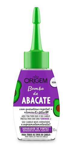 Nazca Origem Reparador De Pontas Bomba De Abacate Vegano 30mL