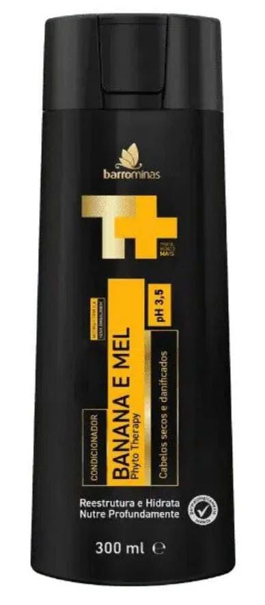 Condicionador Hidratante Banana E Mel Barro Minas 300 mL