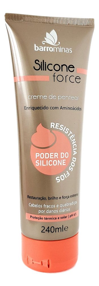 Creme de Pentear Silicone Force Barrominas 240ml