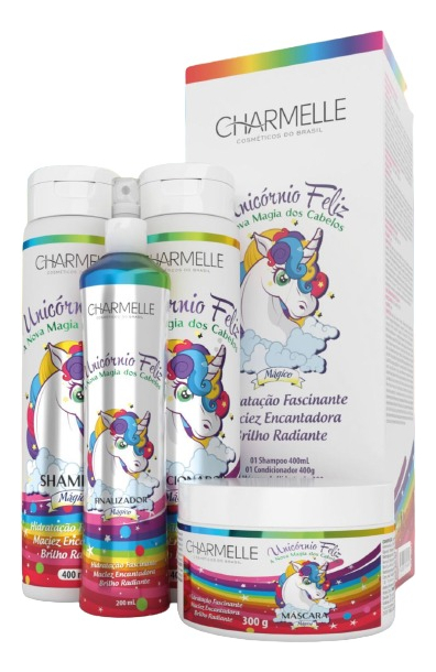 Kit Charmelle Unicórnio Feliz