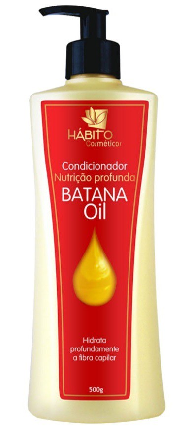 Condicionador Nutrição Profunda Batana Oil Hábito Cosméticos 500g