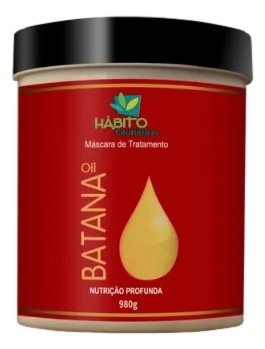 Mascara De Tratamento Batana Oil Hábito Cosméticos 980g