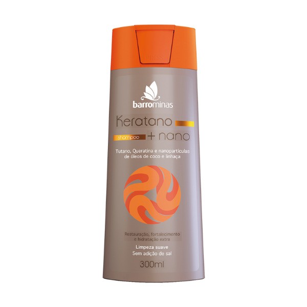 Shampoo Keratano Nano Barrominas 300mL