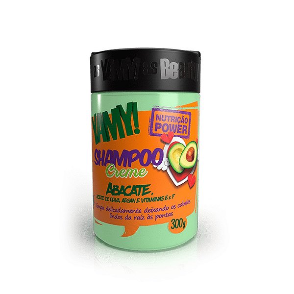 Yamy Shampoo Creme Abacate Nutrição Power