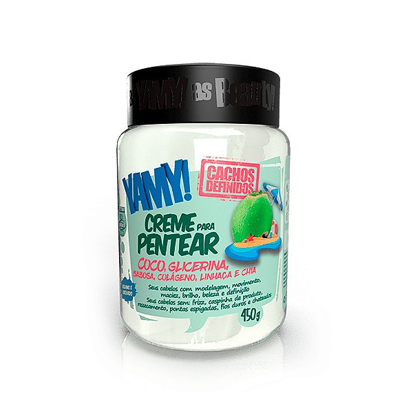 Creme Para Pentear Cachos Definidos Yamy
