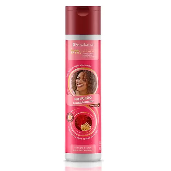 Condicionador Nutrição E Força Reduz A Quebra Beleza Natural 300mL