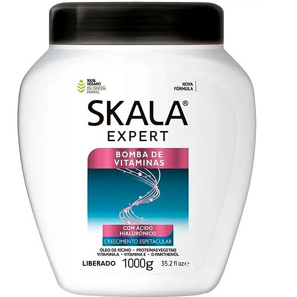 Creme Para Hidratação Skala Bomba De Vitaminas Com Ácido Hialurônico