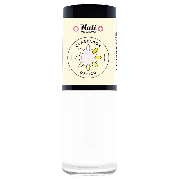 Esmalte Clareador Óptico Branqueador De Unhas Nati Me Salva