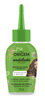 Origem Reparador De Pontas Para Cabelos Ondulados Com Mox De Óleos 30mL