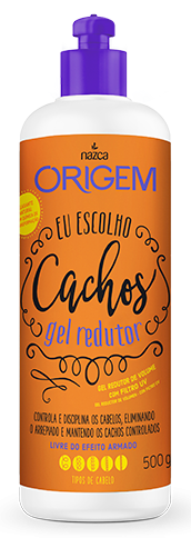 Gel Redutor  De Volume Eu Escolho Cachos Origem 500g