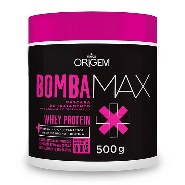 Mascara Crescimento Capilar Bomba Max Origem 500g