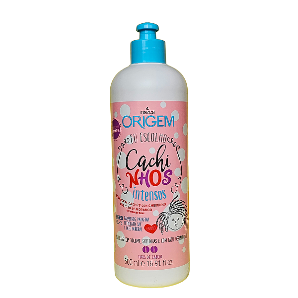 Eu Escolho Cachinhos Intensos Ativador de Cachos Nazca Origem 500ml