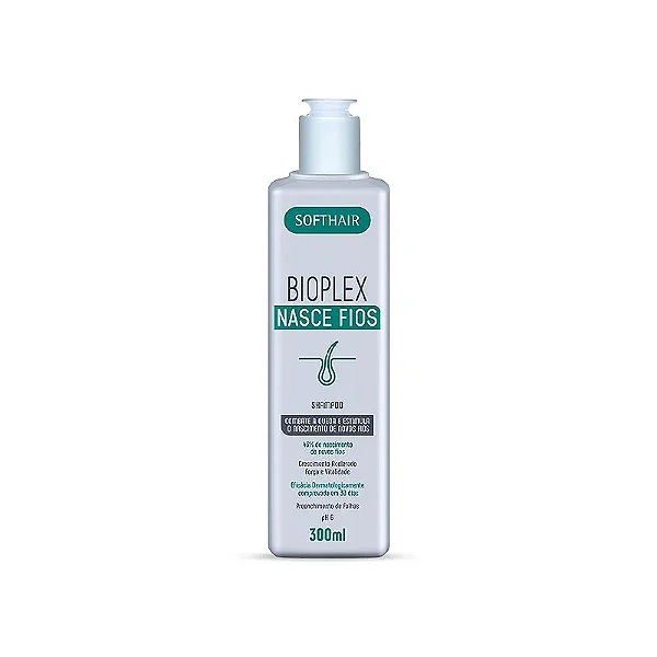 Softhair Shampoo Bioplex Nasce Fios 300mL