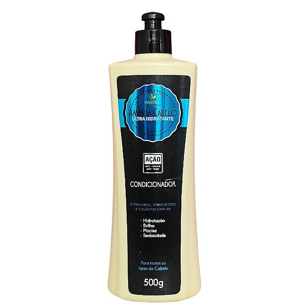 Condicionador Amansa Cabelo Ultra Hidratante Hábito Cosméticos