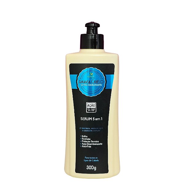 Sérum 5 Em 1 Amansa Cabelo Ultra Hidratante Hábito Cosméticos