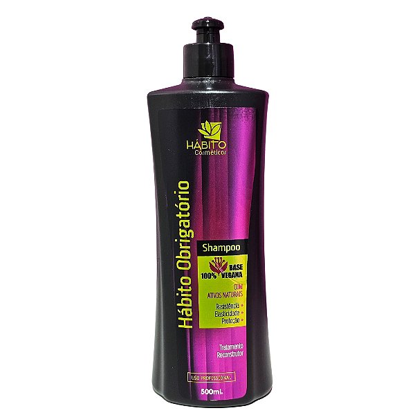 Shampoo Hábito Obrigatório Hábito Cosméticos