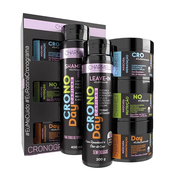 Cronograma Capilar Cronoday Charmelle