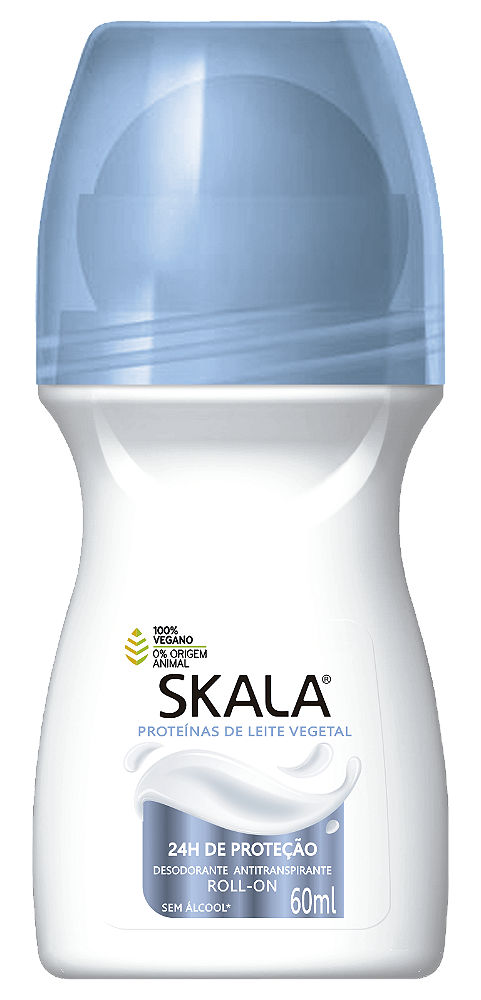 Desodorante Antitranspirante Proteínas De Leite Vegetal Skala