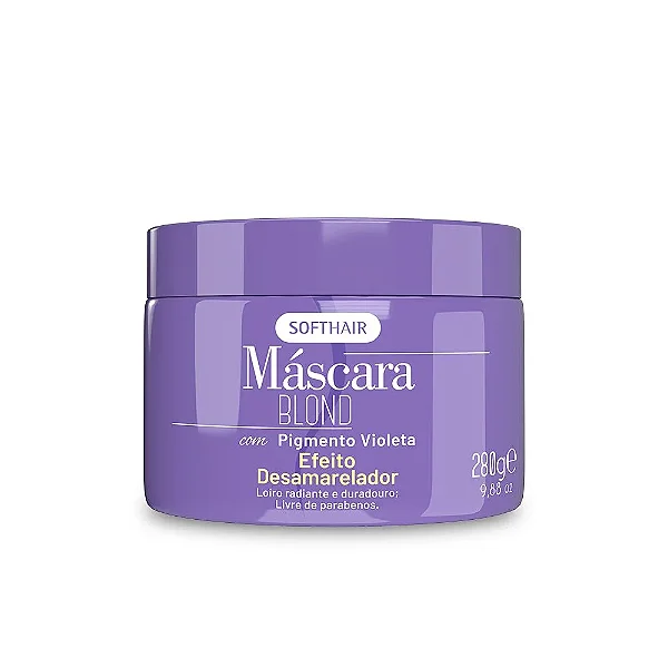 Máscara Matizadora Blond Softhair 280g