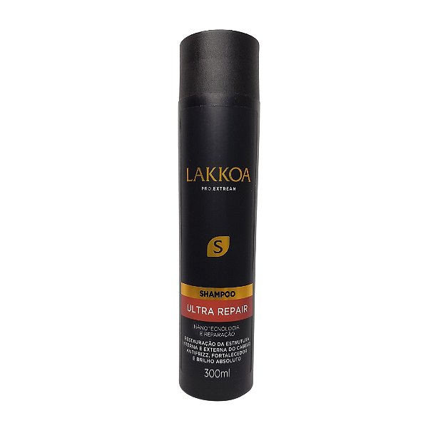 Lakkoa Shampoo Ultra Repair Restauração da Estrutura Capilar 300mL