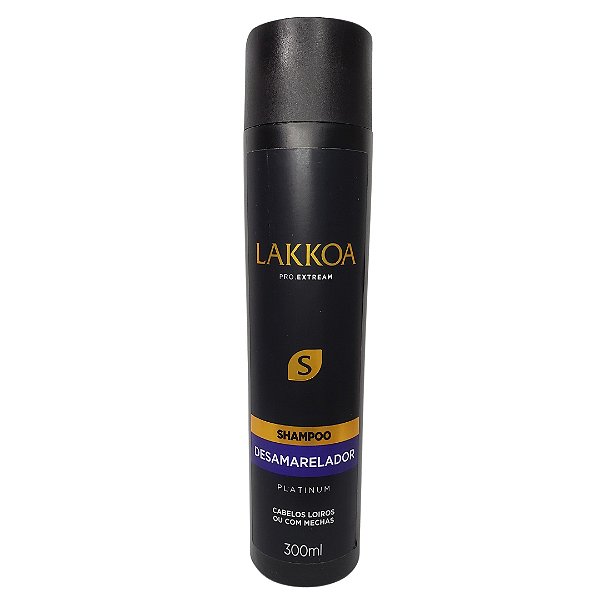 Shampoo Desamarelador Platinum Lakkoa 300mL
