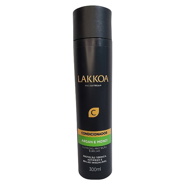 Lakkoa Condicionador Argan E Monoi Nutrição E Proteção Térmica
