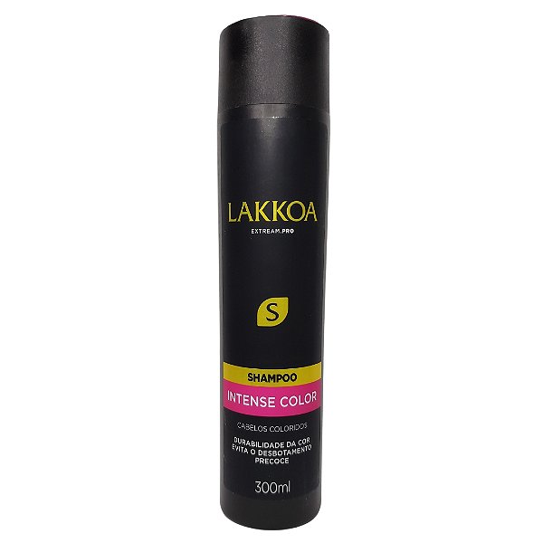 Shampoo Intensificador De Cor Lakkoa Intense Color Cabelos Coloridos 300mL