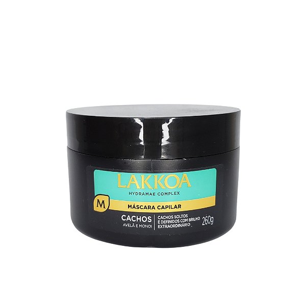 Máscara Capilar Cachos Lakkoa Definição E Brilho Extraordinário 260g