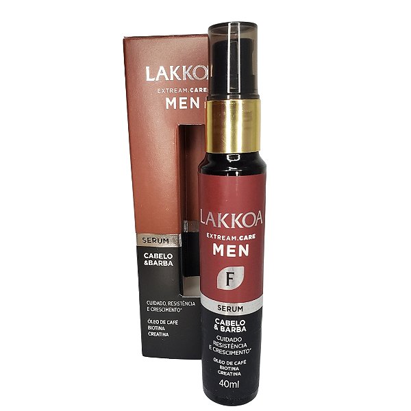 Serum Crescimento Cabelo E Barba Lakkoa Men Cuidado E Resistência