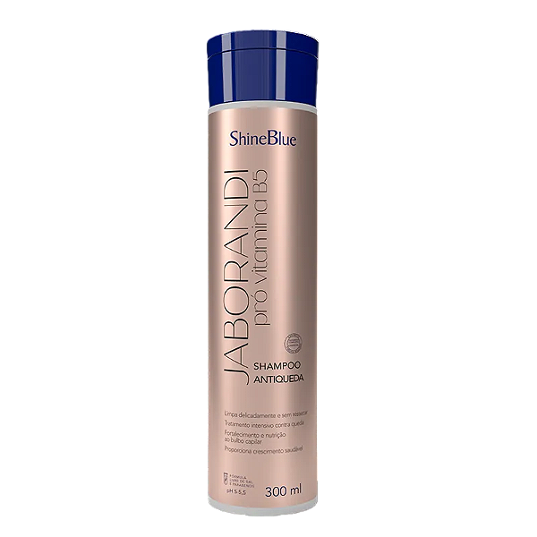 Shampoo Antiqueda Jaborandi Shine Blue 300mL