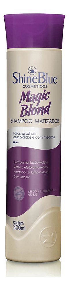 Shampoo Matizador Magic Blond Shine Blue 300mL