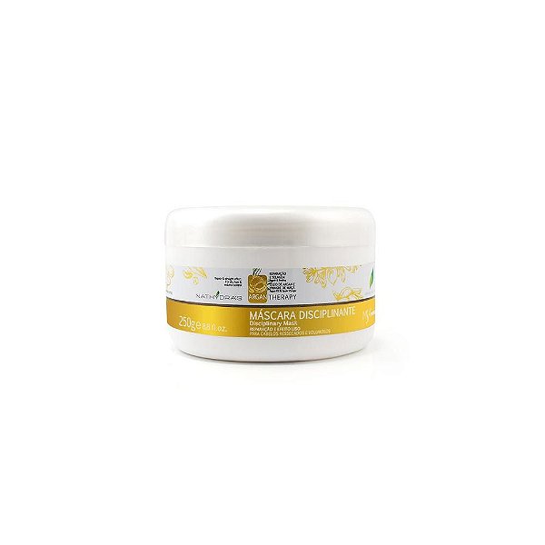 Nathydras Máscara Disciplinante Argan Therapy Reparação e Selagem  Efeito Liso