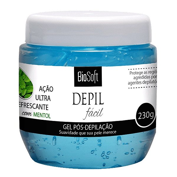 Biosoft Gel Pós Depilação Depil Fácil