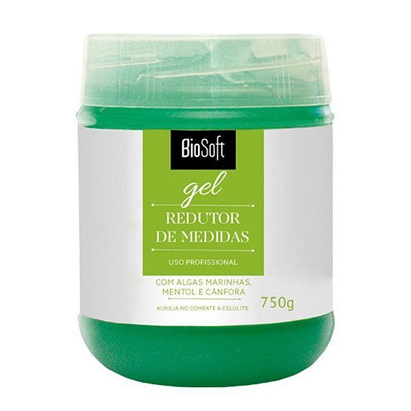 Bio Soft  Gel Redutor Com Algas Marinhas Mentol e Cânfora
