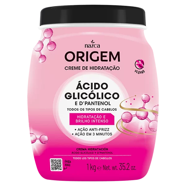 Nazca Creme De Hidratação Ácido Glicólico E D´Pantenol 1kg